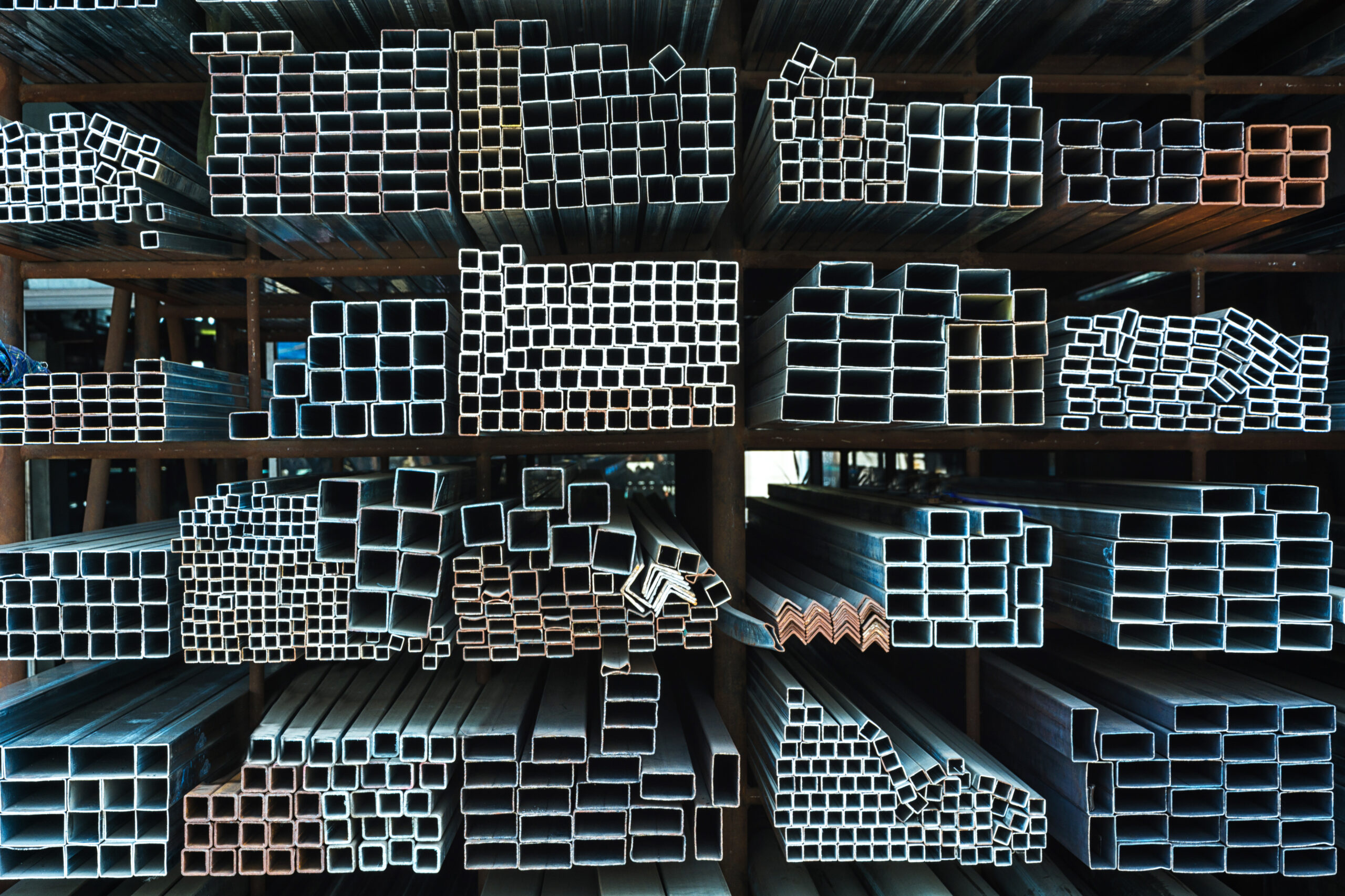 Large steel factory warehouse Large steel factory warehouse